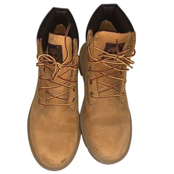 Timberland Mens Waterproof Nubuck Boots Size 4 - Picture 1 of 8